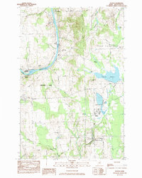 Easton 1984 topographic map thumbnail
