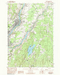 Fairfield 1982 topographic map thumbnail