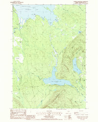 Farrow Mountain 1988 topographic map thumbnail