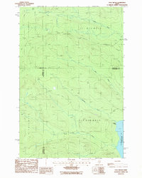 Fool Brook 1986 topographic map preview