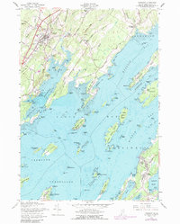 Freeport 1957 topographic map thumbnail