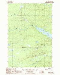 Frost Pond 1988 topographic map thumbnail