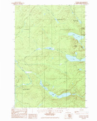 Gardner Pond 1985 topographic map thumbnail