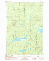 Green Mountain 1986 topographic map thumbnail