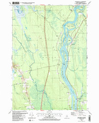 Greenbush 1988 topographic map thumbnail
