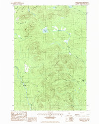 Greenlaw Pond 1986 topographic map thumbnail