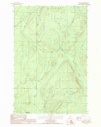 Hafey Pond 1987 topographic map thumbnail