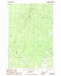 Hanford 1986 topographic map thumbnail