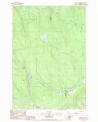 Hardy Pond 1988 topographic map thumbnail