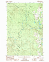 Harvey 1984 topographic map thumbnail