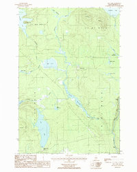 Hay Lake 1986 topographic map thumbnail