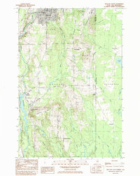 Houlton South 1984 topographic map thumbnail