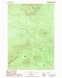 Jo-Mary Mountain 1988 topographic map thumbnail