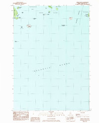 Johns Island 1983 topographic map thumbnail