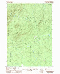 Johnson Mountain 1989 topographic map thumbnail