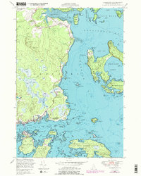 Jonesport 1948 topographic map thumbnail