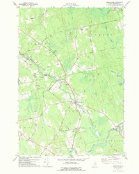 Kenduskeag 1977 topographic map thumbnail