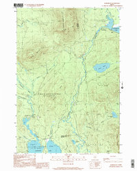 Kennebago 1997 topographic map thumbnail