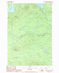 Kind And Bartlett Lake topographic map thumbnail