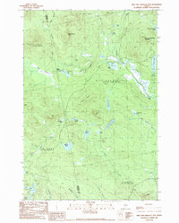 Kind and Bartlett Mtn. topographic map thumbnail