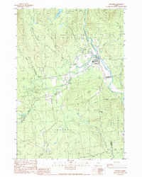 Kingfield 1989 topographic map thumbnail