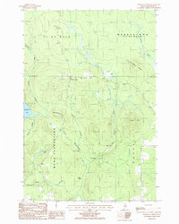 Knowles Corner 1986 topographic map thumbnail