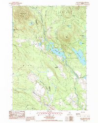 Lead Mountain 1987 topographic map thumbnail
