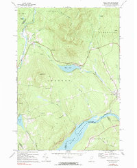 Miles Pond 1968 topographic map thumbnail