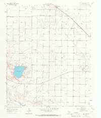 Bull Lake 1964 topographic map thumbnail
