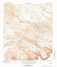 Bullis Gap 1918 topographic map thumbnail