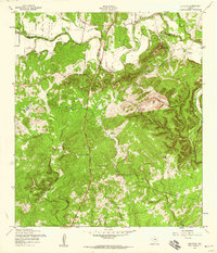 Bulverde 1953 topographic map preview