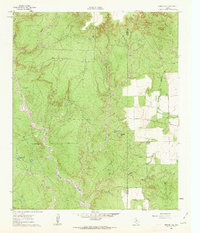 Bunker Hill 1961 topographic map thumbnail
