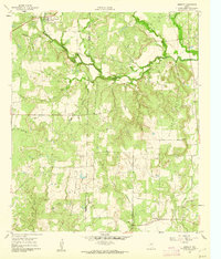 Burkett 1960 topographic map thumbnail
