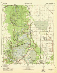 Burnett Bay topographic map thumbnail