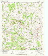 Busby 1969 topographic map thumbnail