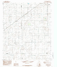 Busterville 1985 topographic map thumbnail