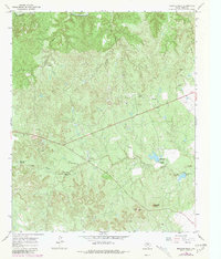 Buzzard Peak 1967 topographic map thumbnail