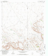 Cactus Flat 1983 topographic map thumbnail