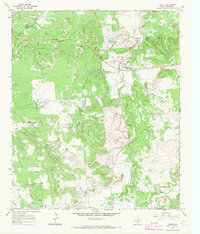 Caddo 1967 topographic map thumbnail