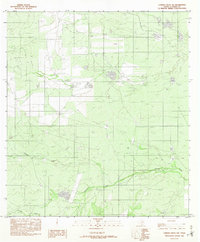 Caiman Creek NW 1982 topographic map thumbnail