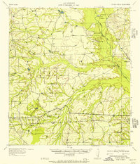 Caiman Creek 1957 topographic map thumbnail