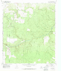 Calf Creek 1970 topographic map thumbnail