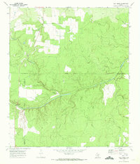 Calf Creek 1970 topographic map thumbnail
