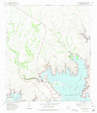 California Creek 1972 topographic map thumbnail