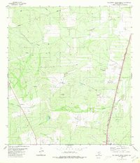 Callaghan Ranch North 1980 topographic map thumbnail