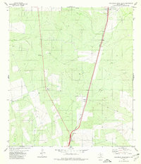 Callaghan Ranch South 1980 topographic map thumbnail