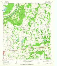 Callisburg 1960 topographic map thumbnail