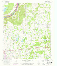 Callisburg 1960 topographic map thumbnail