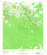 Camilla 1960 topographic map thumbnail