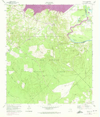 Camilla 1960 topographic map thumbnail